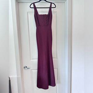 Corset top mermaid dress